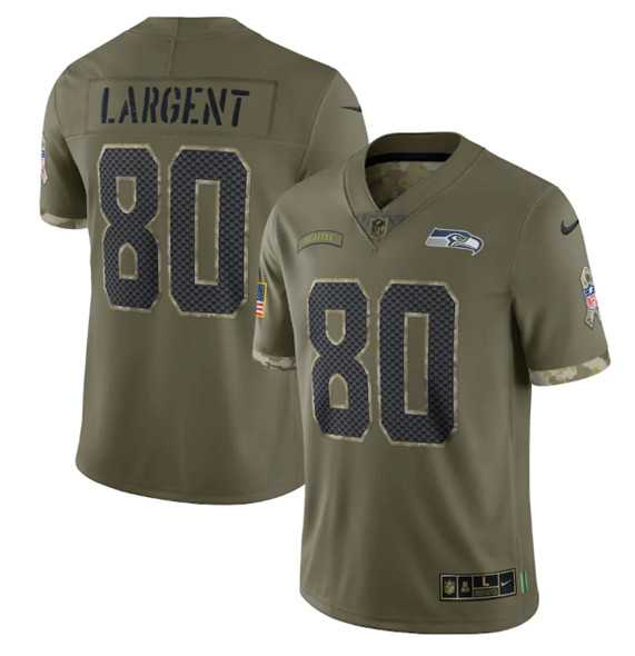 Men's Seattle Seahawks #80 Steve Largent 2022 Olive Salute To Service Limited Stitched Jersey,We sell and wholesale Men's Seattle Seahawks #80 Steve Largent 2022 Olive Salute To Service Limited Stitched Jersey on line form chian!